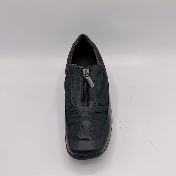 Aquatalia Shoes Size 7.5 Bootie Quilted Slip On Black - Picture 2 of 15